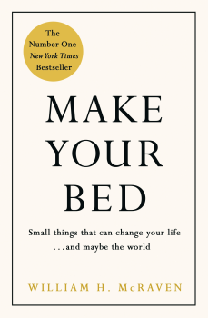 book of Make Your Bed – William McRaven. white background with black text